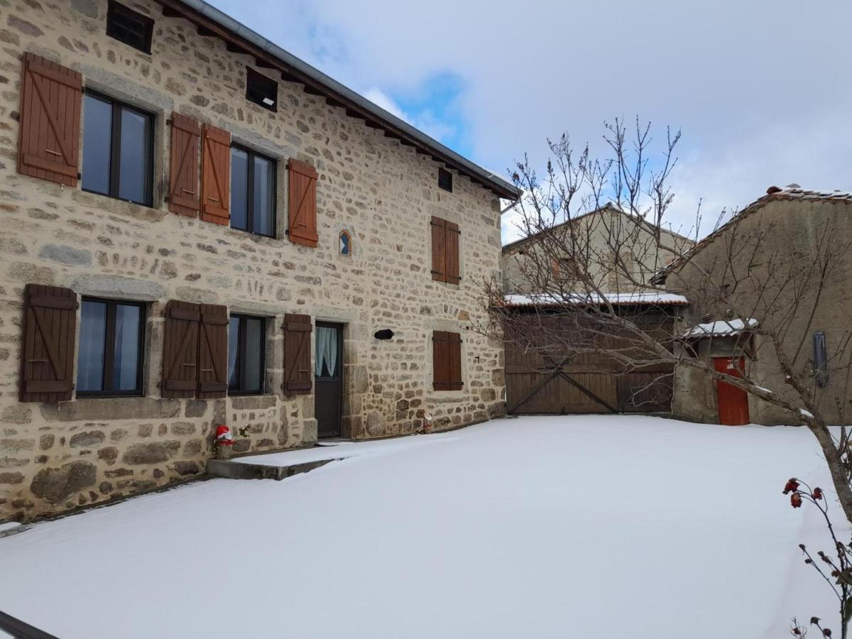 Gite De Charme Avec Jardin Et Wifi A Chalmazel-Jeansagniere - Fr-1-496-249 Exteriér fotografie